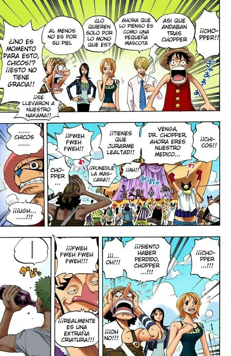One Piece color capítulo 309 página 10
