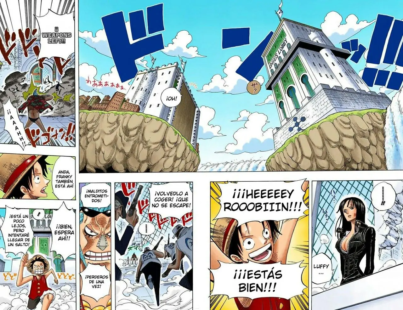 One Piece color capítulo 389 página 13