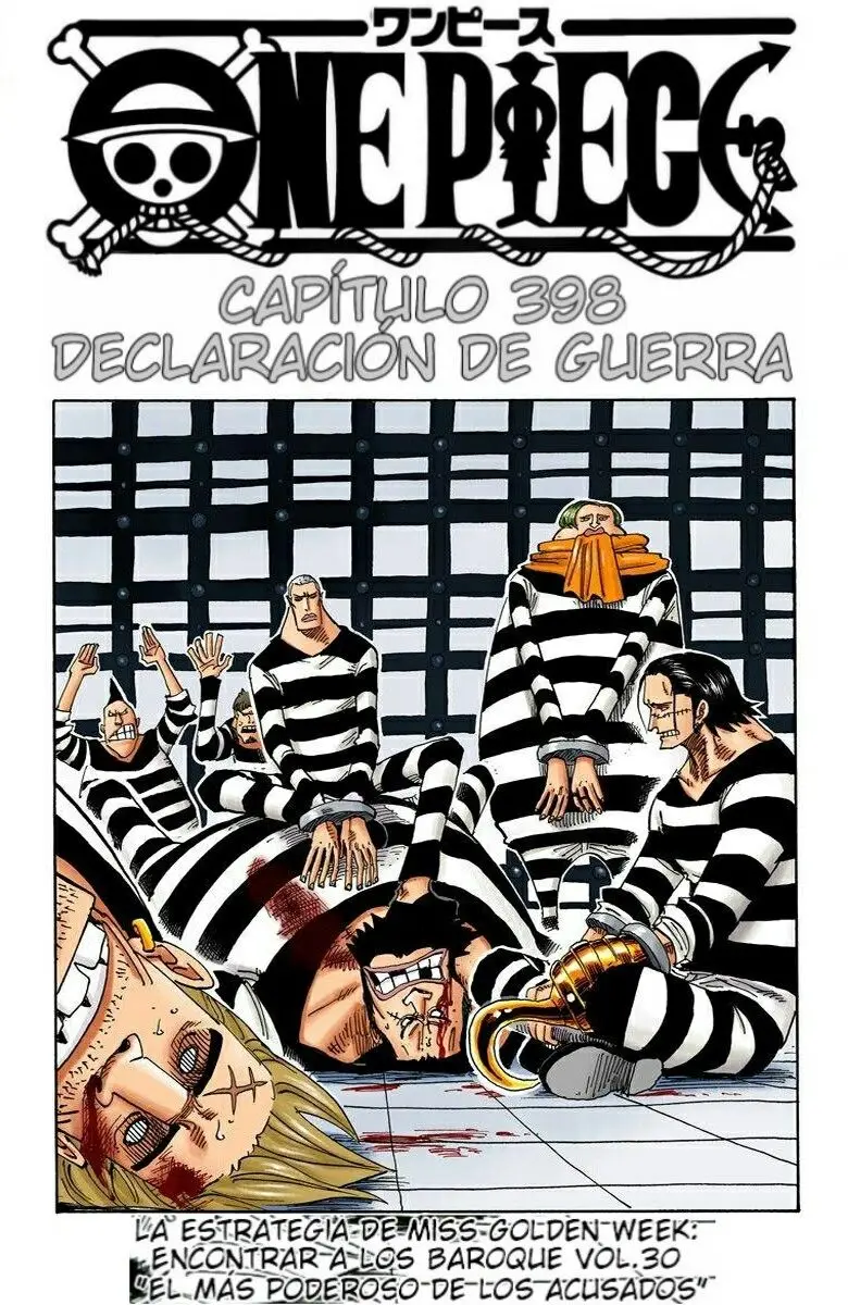 One Piece color capítulo 398 página 1