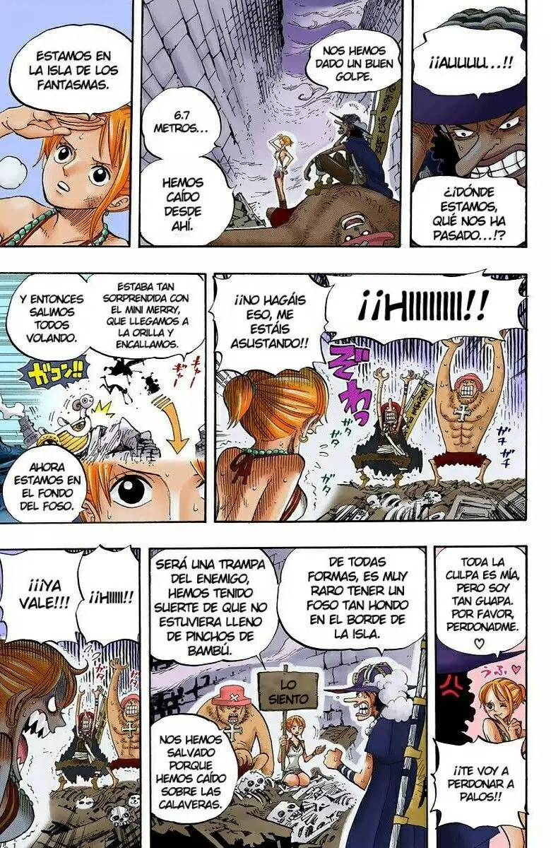 One Piece color capítulo 444 página 15