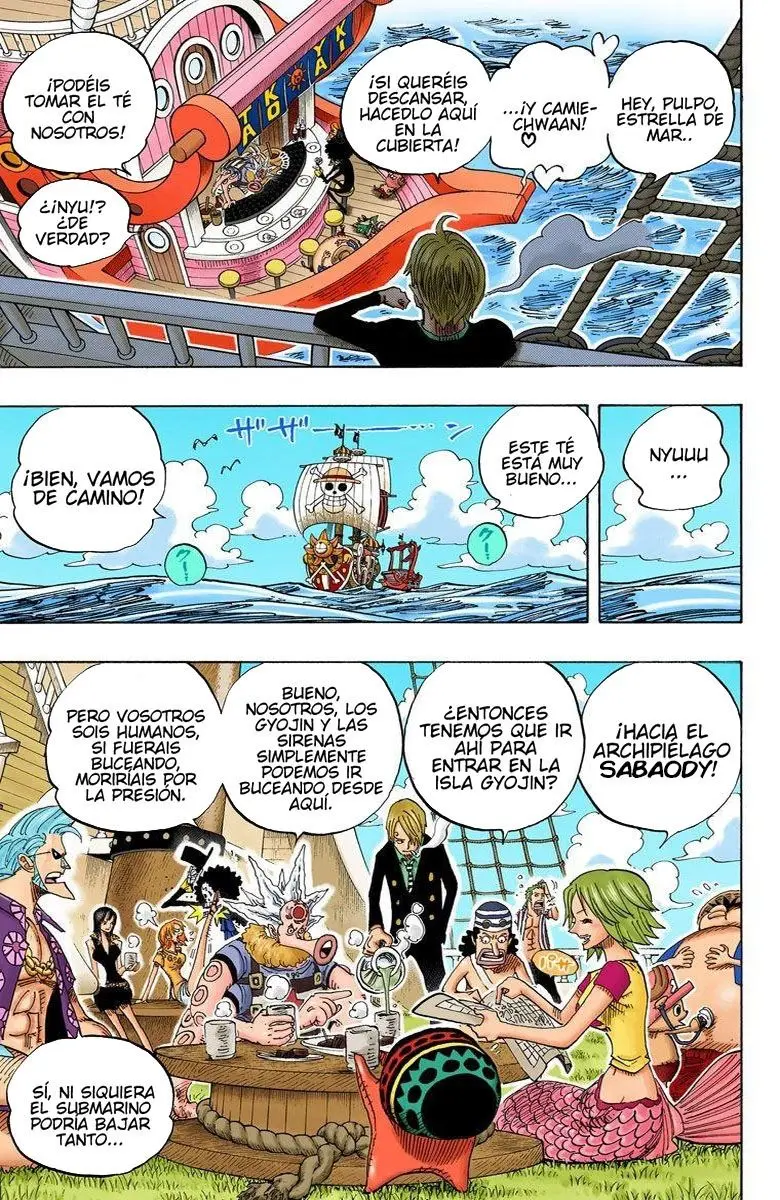 One Piece color capítulo 496 página 9