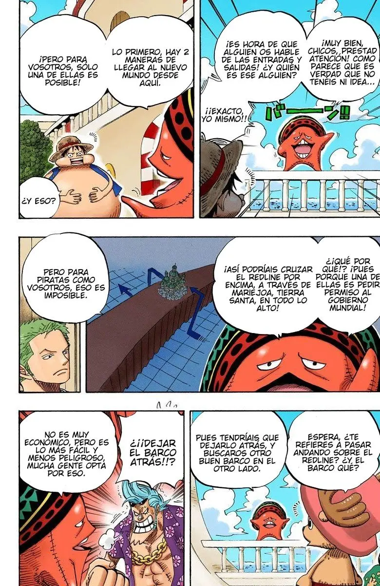 One Piece color capítulo 496 página 10
