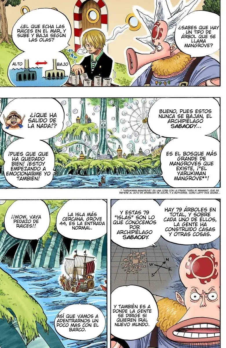 One Piece color capítulo 496 página 14