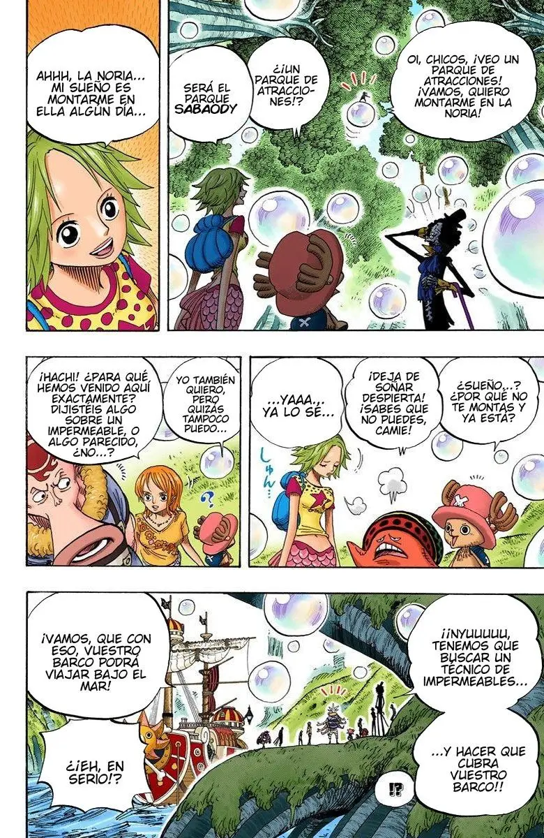 One Piece color capítulo 496 página 17