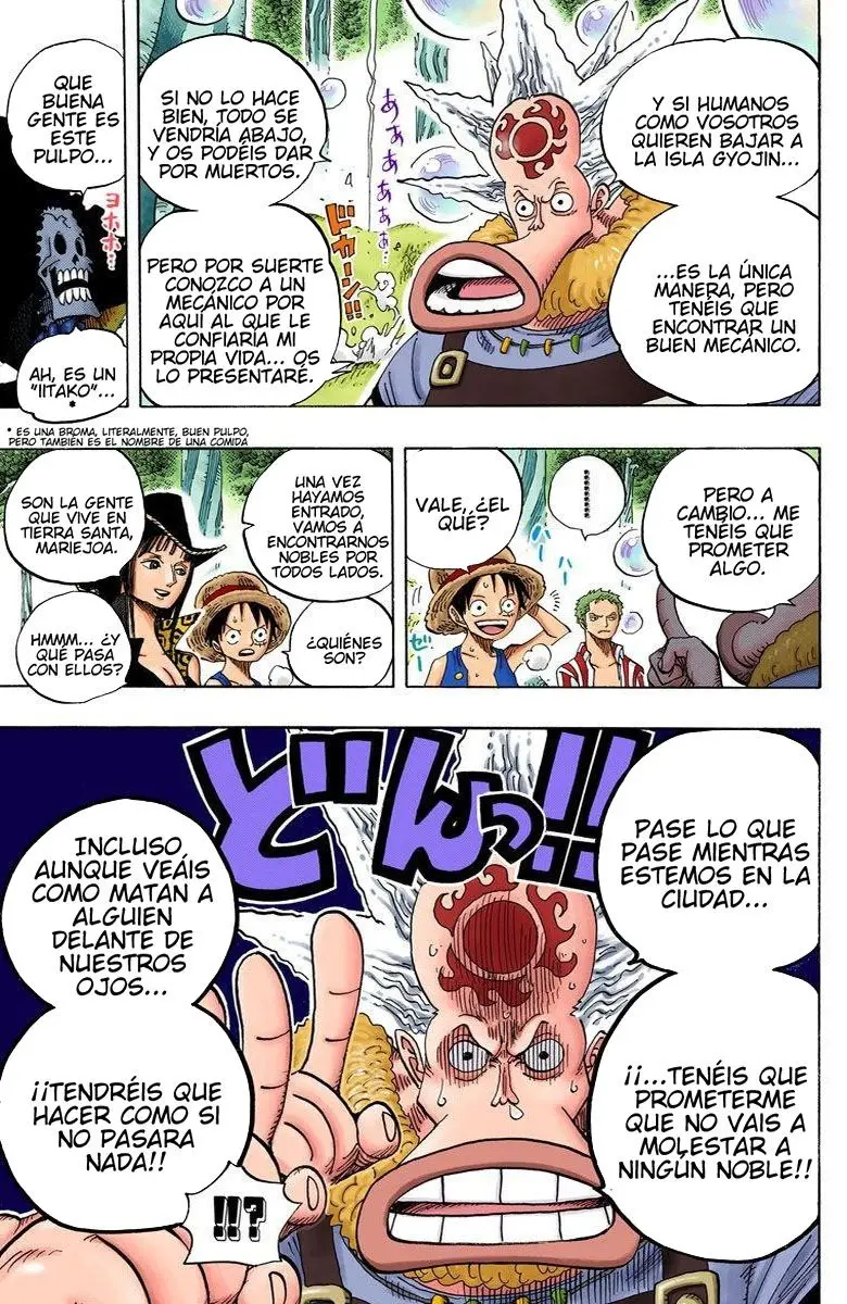 One Piece color capítulo 496 página 18