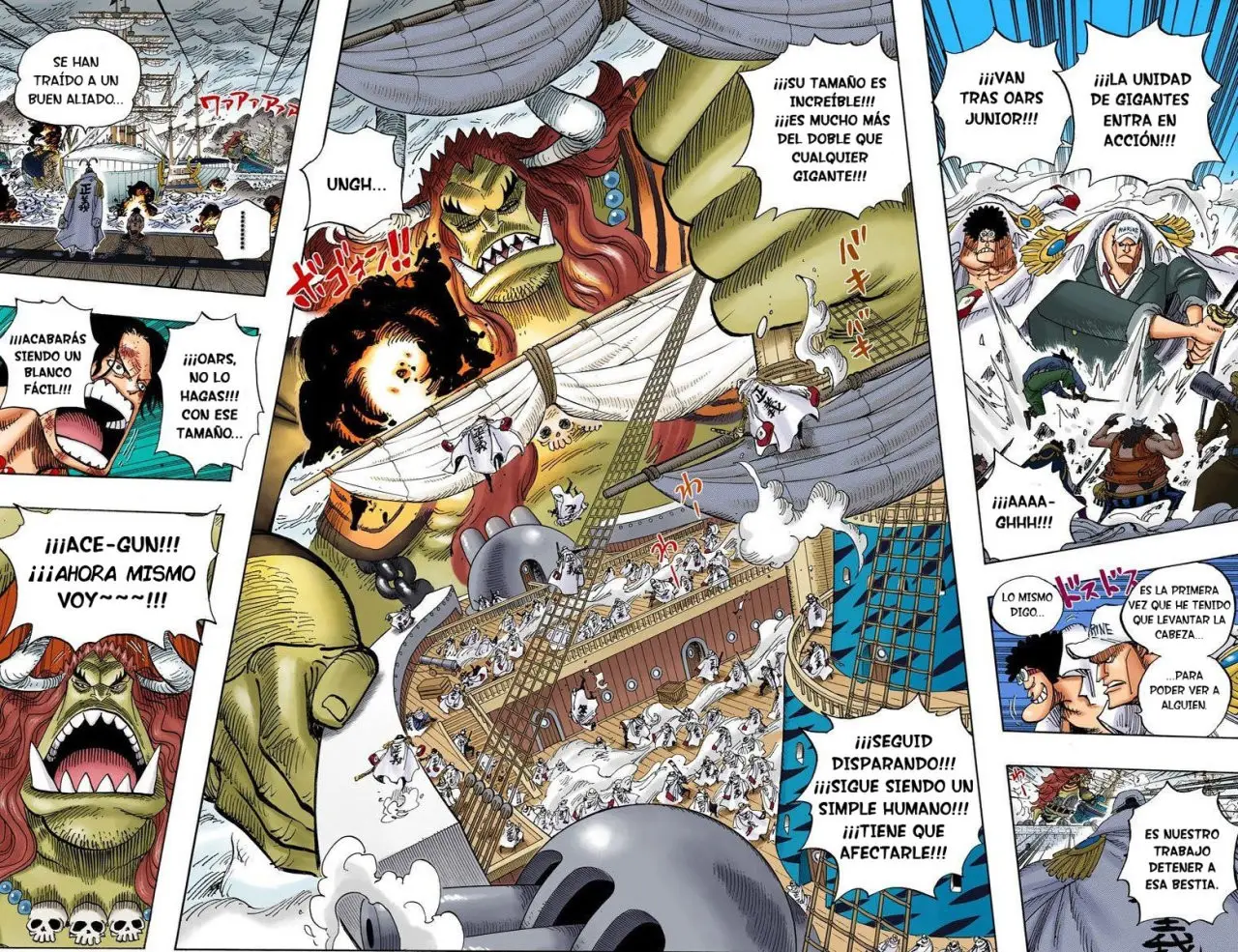 One Piece color capítulo 555 página 2