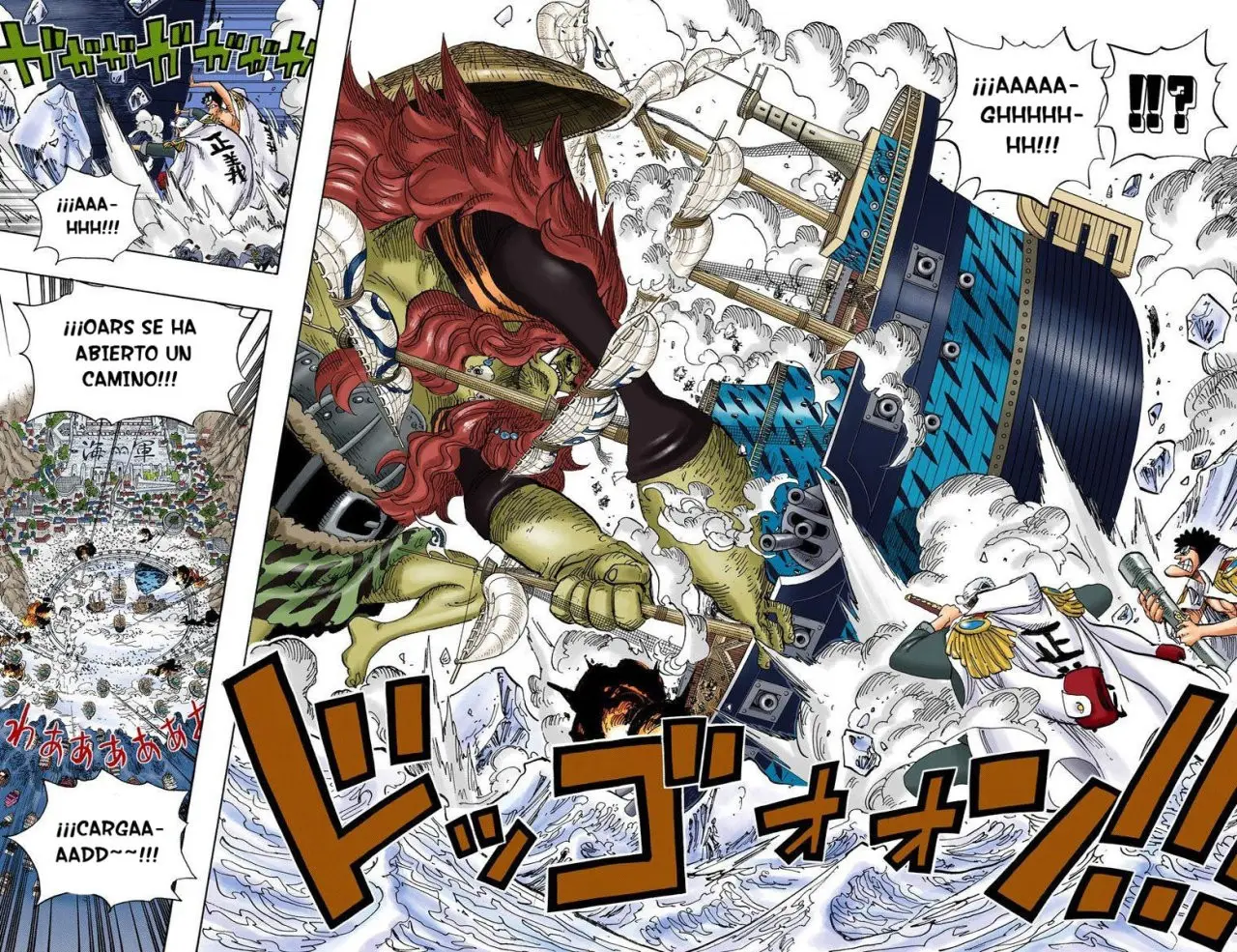 One Piece color capítulo 555 página 3