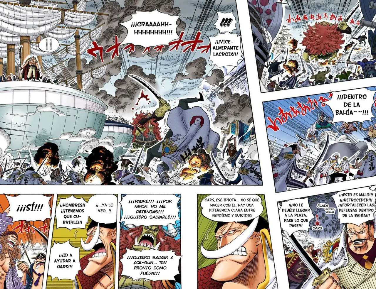 One Piece color capítulo 555 página 4