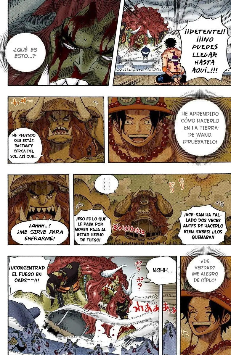 One Piece color capítulo 555 página 8
