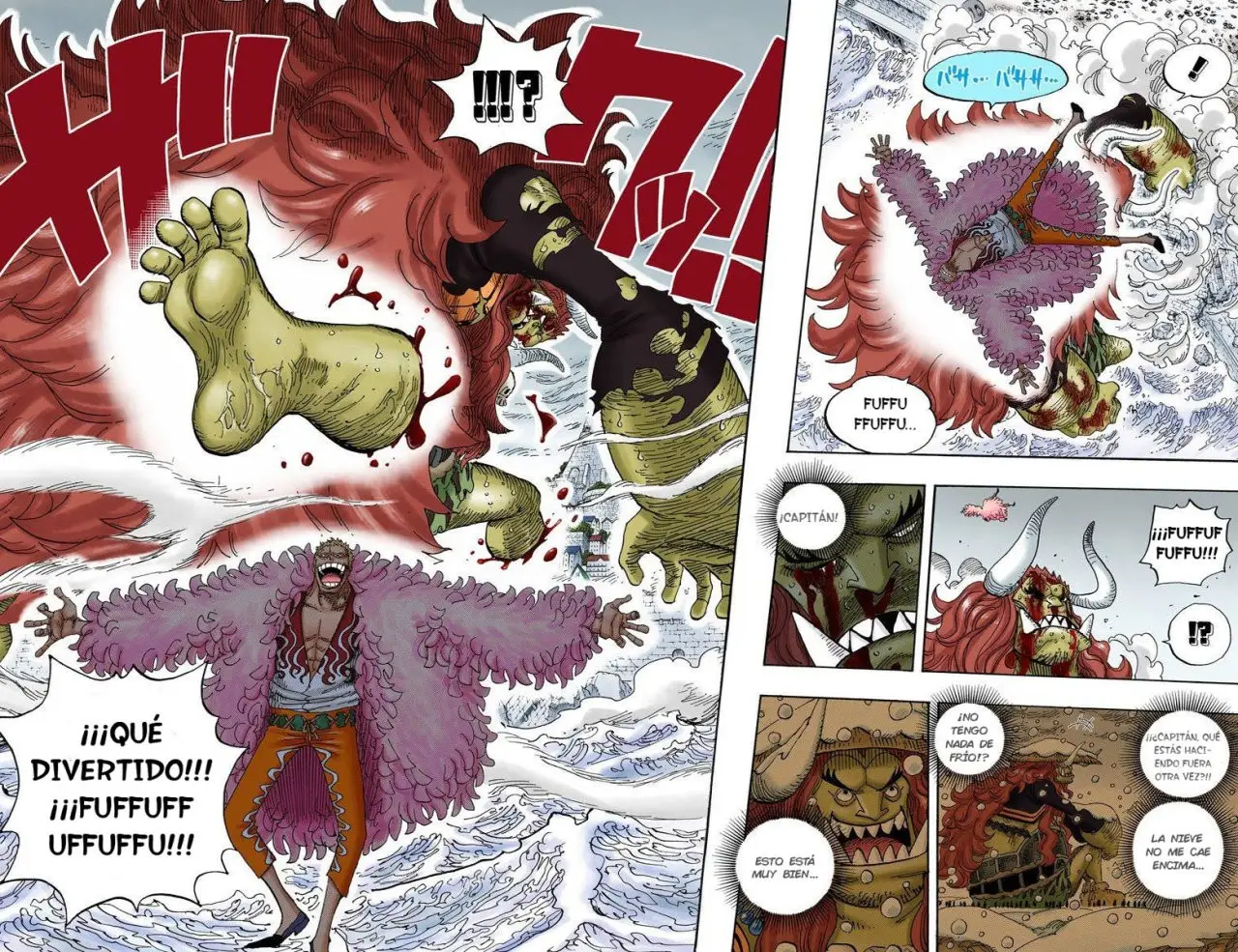 One Piece color capítulo 555 página 10