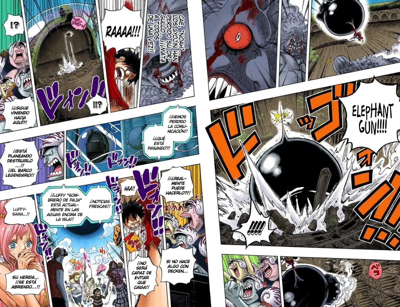 One Piece color capítulo 645 página 10