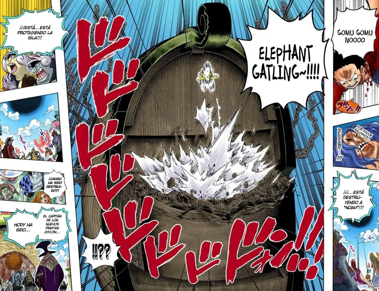 One Piece color capítulo 645 página 11