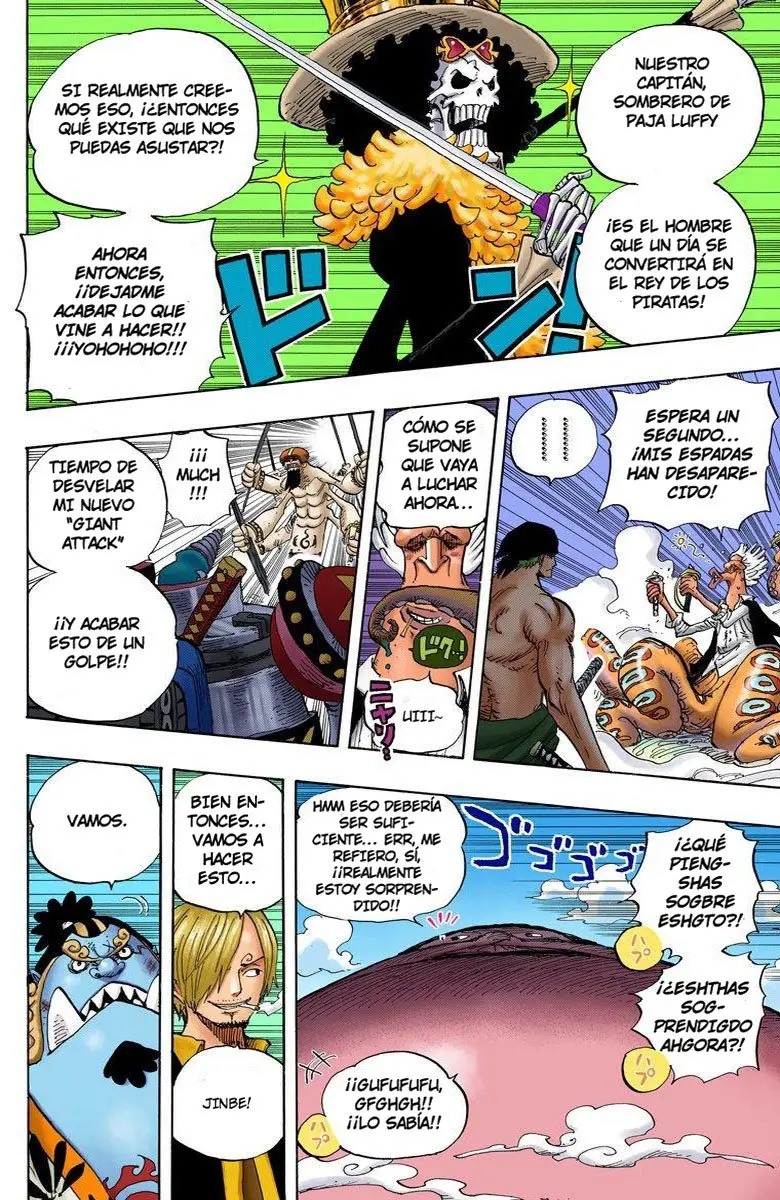 One Piece color capítulo 645 página 16