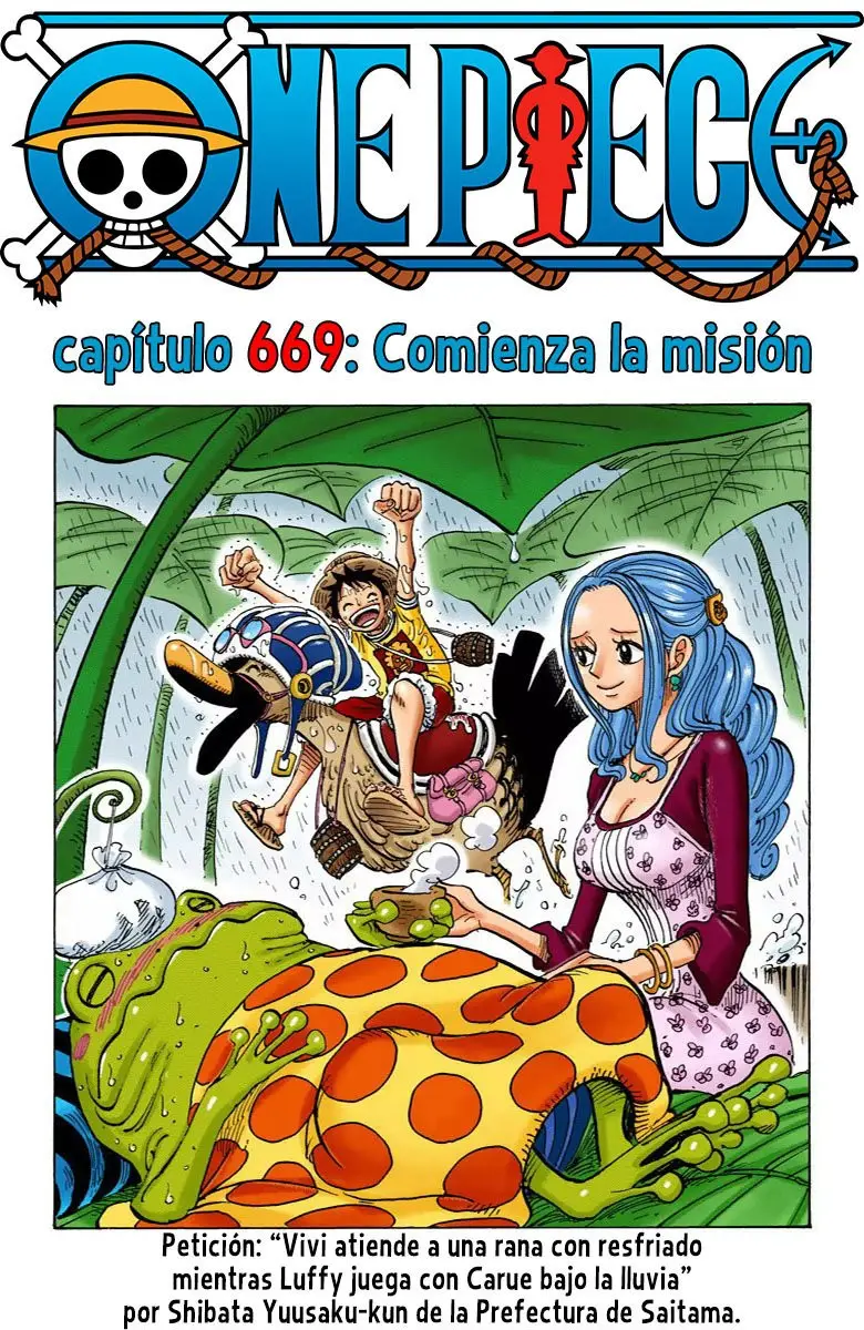 One Piece color capítulo 669 página 1