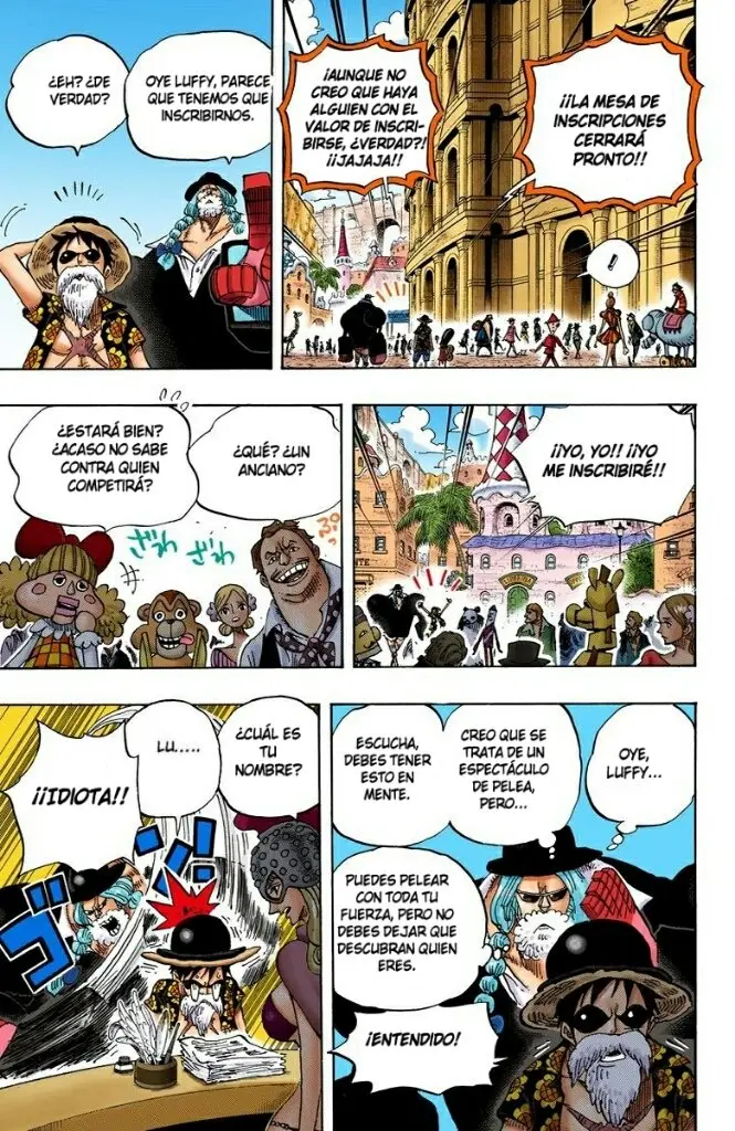 One Piece color capítulo 703 página 14