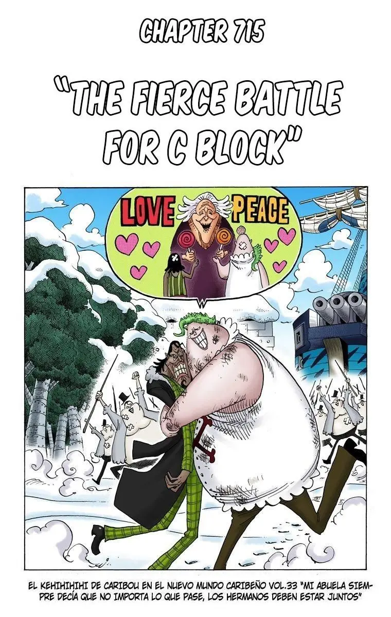 One Piece color capítulo 715 página 1