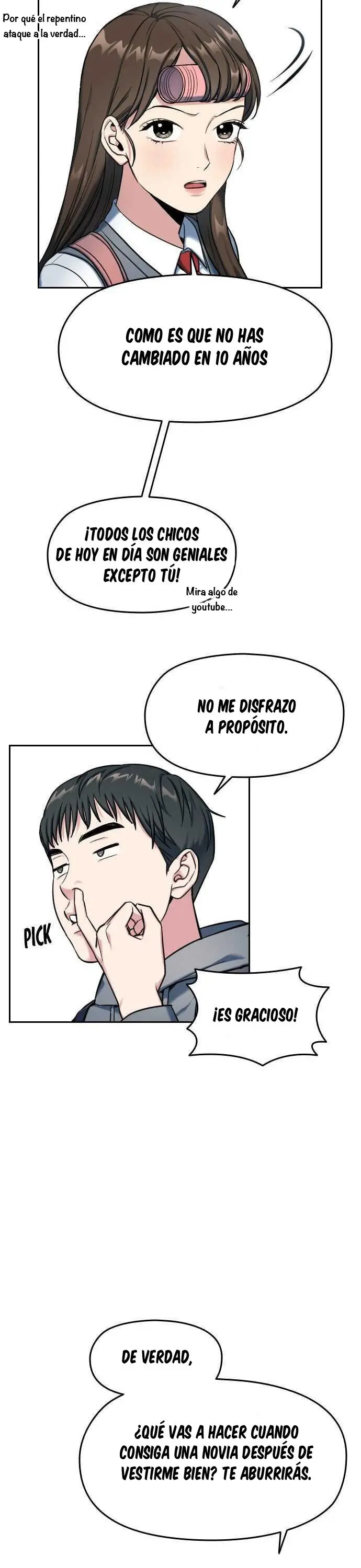 ¡Soy El unico Que Puedo Verlo! capítulo 1 página 10