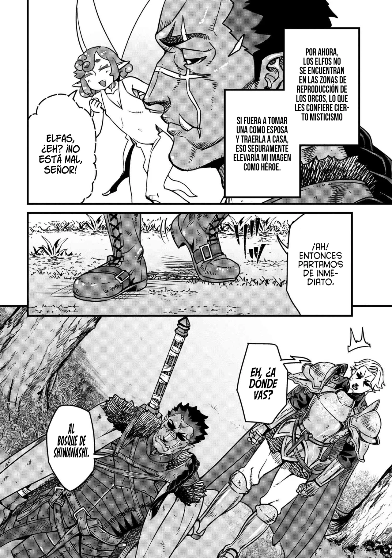 Orc Eiyuu Monogatari Sontaku Retsuden capítulo 13 página 9