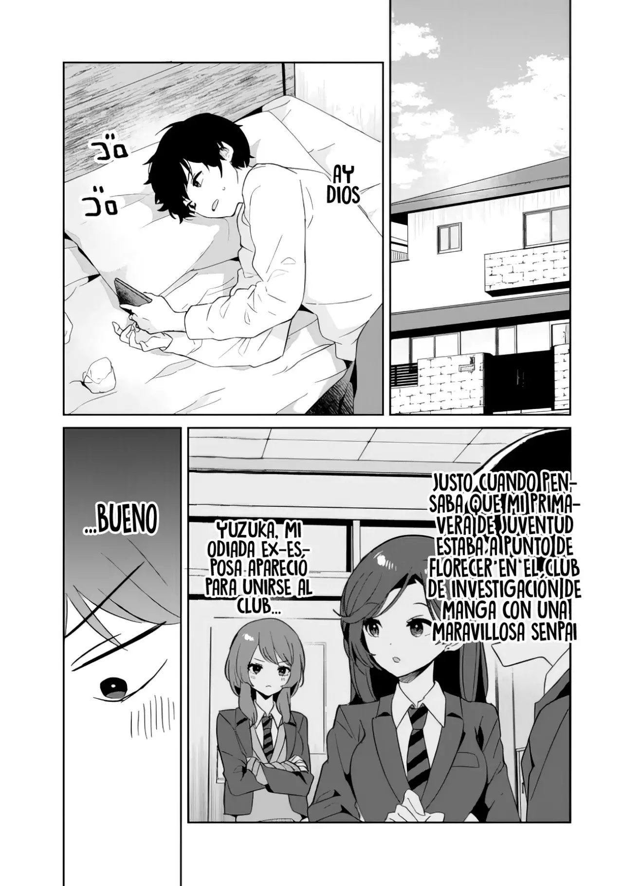 Ore No Class Ni Wakagaetta Motoyome Ga Iru capítulo 3.1 página 2