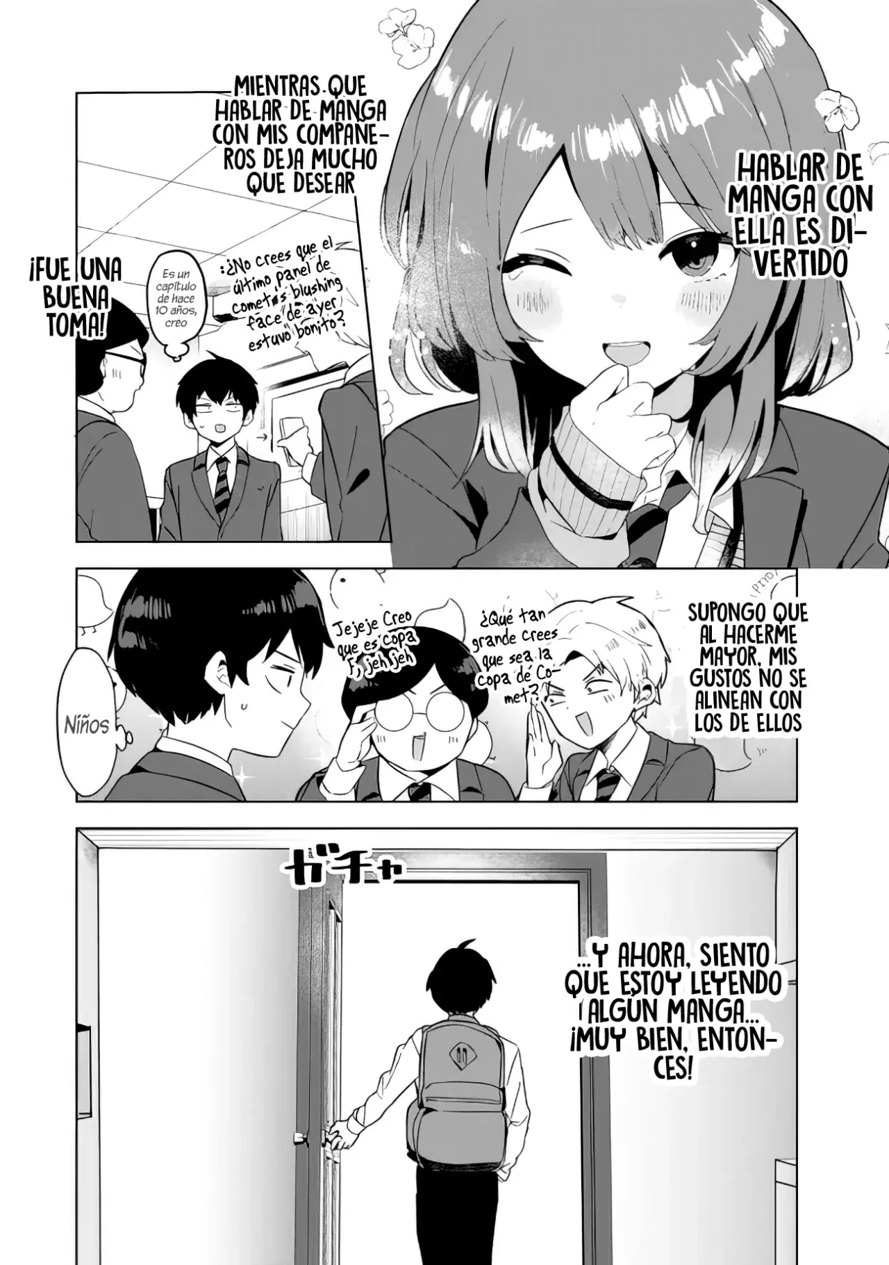 Ore No Class Ni Wakagaetta Motoyome Ga Iru capítulo 3.1 página 3