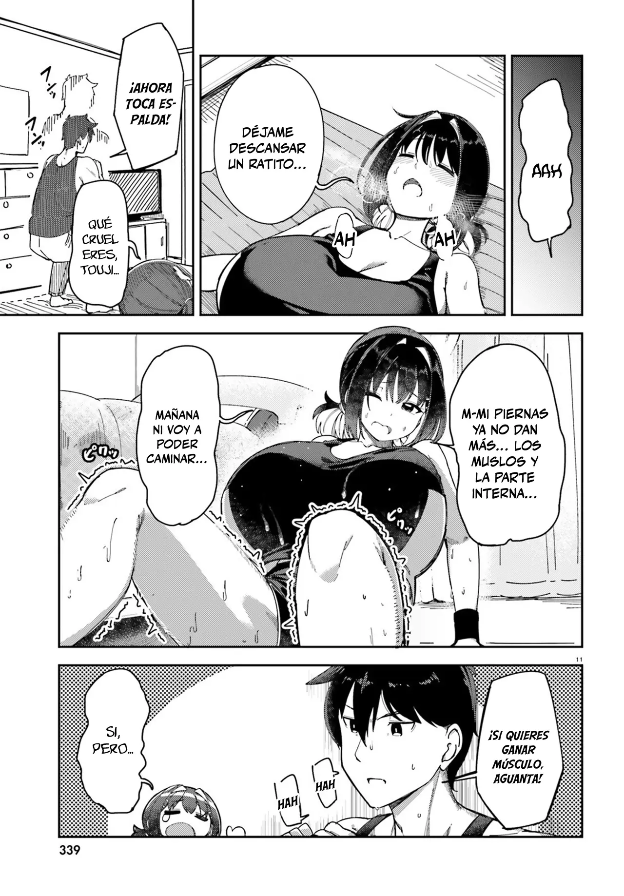 Ore no osananajimi ga dekkkkaku narisugita capítulo 4 página 13
