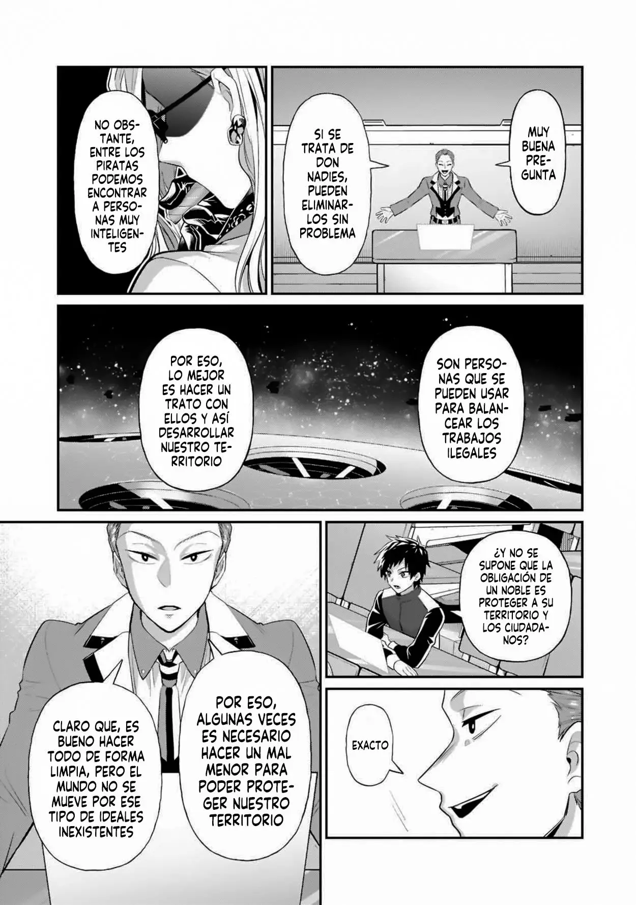 Ore wa seikan kokka no akutoku ryoushu! capítulo 18.5 página 7