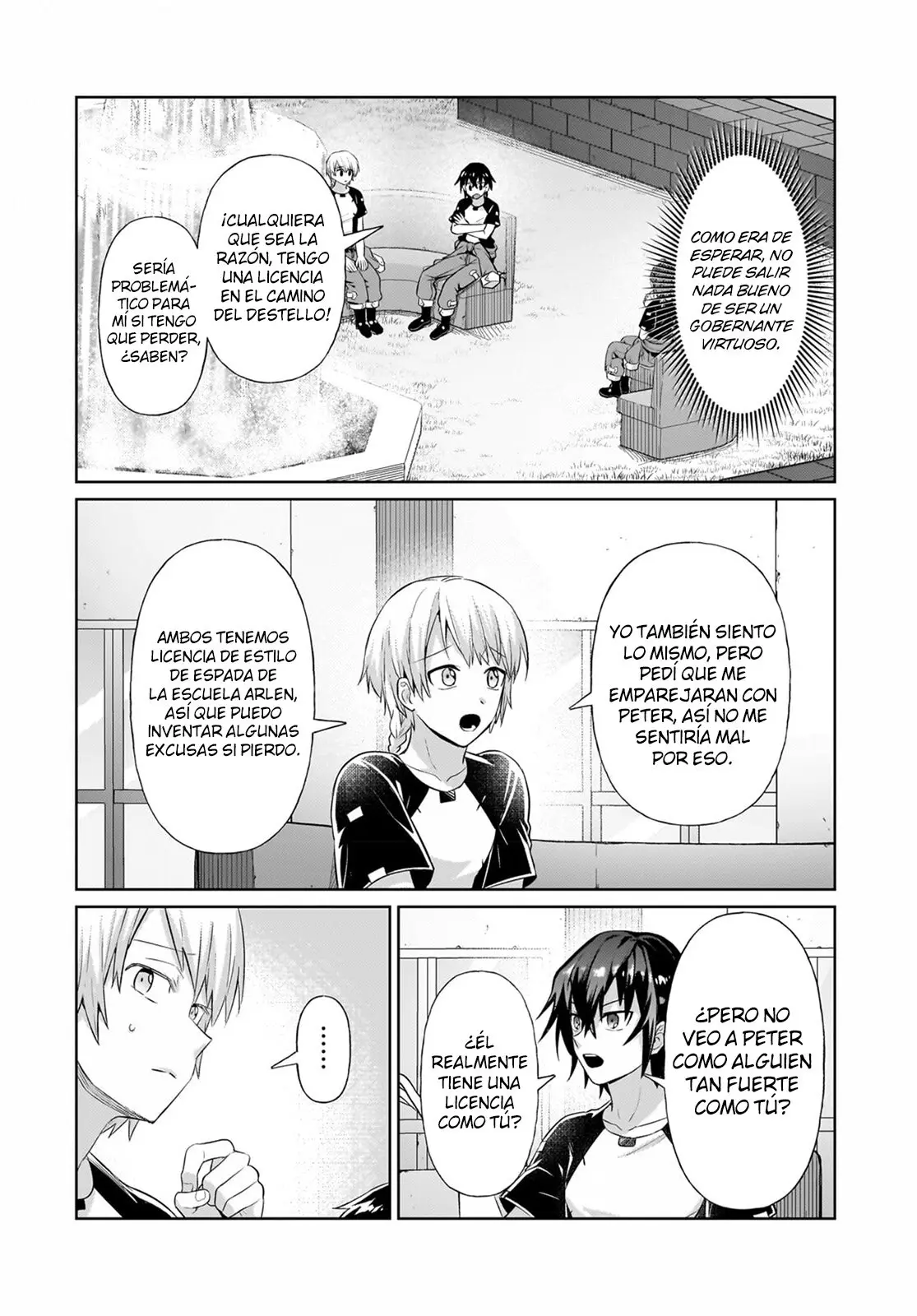 Ore wa seikan kokka no akutoku ryoushu! capítulo 19.5 página 3