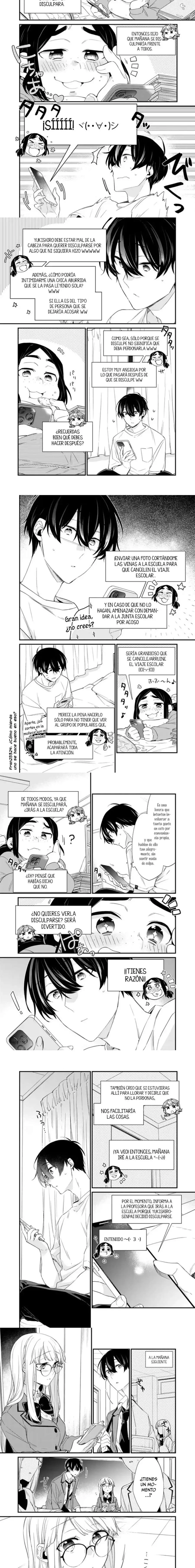 Osananajimi Kanojo no Morahara ga Hidoi n de Zetsuen Sengen Shite Yatta: Jibun Rashiku Ikiru Koto ni Shitara, Naze ka Tonari no Seki no Kakure Bishoujo kara Kokuhaku Sareta capítulo 17 página 2