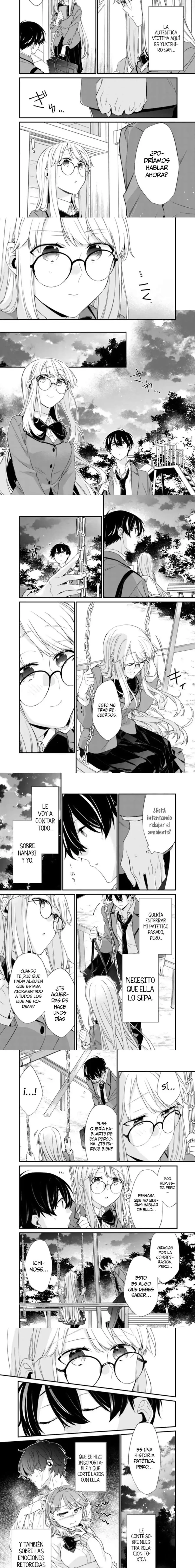 Osananajimi Kanojo no Morahara ga Hidoi n de Zetsuen Sengen Shite Yatta: Jibun Rashiku Ikiru Koto ni Shitara, Naze ka Tonari no Seki no Kakure Bishoujo kara Kokuhaku Sareta capítulo 19 página 2