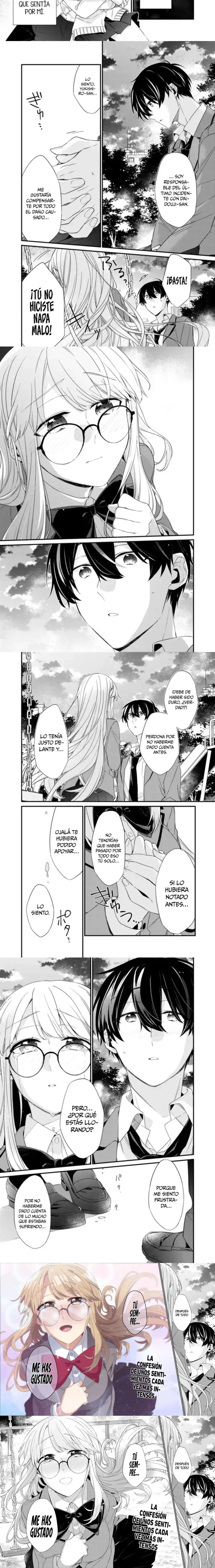 Osananajimi Kanojo no Morahara ga Hidoi n de Zetsuen Sengen Shite Yatta: Jibun Rashiku Ikiru Koto ni Shitara, Naze ka Tonari no Seki no Kakure Bishoujo kara Kokuhaku Sareta capítulo 19 página 3