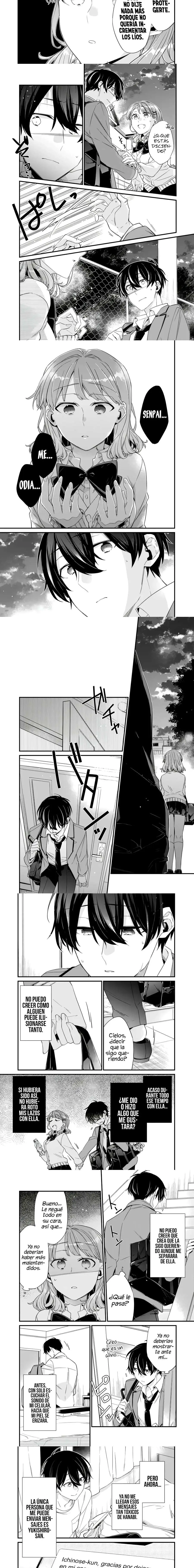 Osananajimi Kanojo no Morahara ga Hidoi n de Zetsuen Sengen Shite Yatta: Jibun Rashiku Ikiru Koto ni Shitara, Naze ka Tonari no Seki no Kakure Bishoujo kara Kokuhaku Sareta capítulo 21.1 página 2