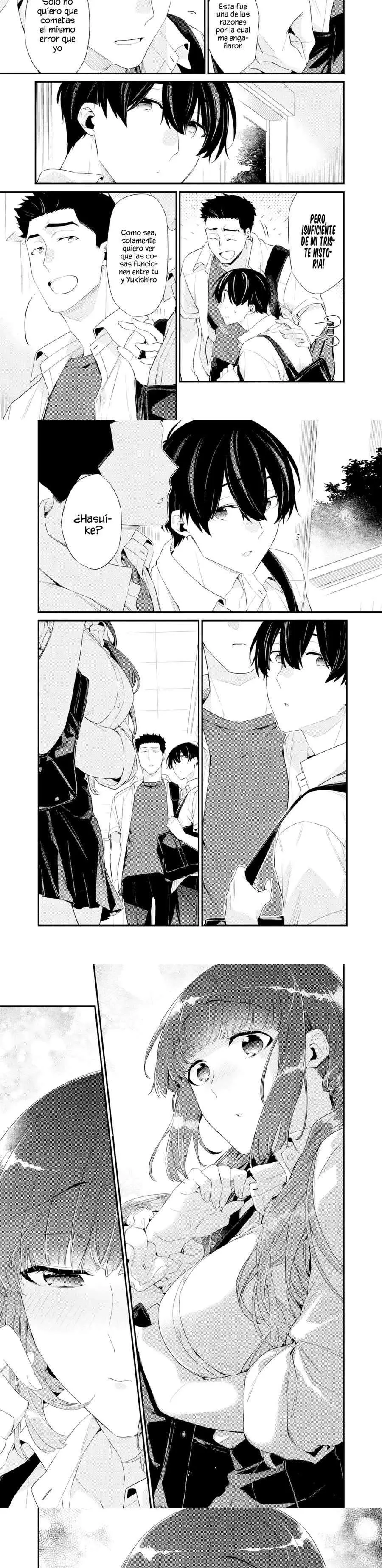 Osananajimi Kanojo no Morahara ga Hidoi n de Zetsuen Sengen Shite Yatta: Jibun Rashiku Ikiru Koto ni Shitara, Naze ka Tonari no Seki no Kakure Bishoujo kara Kokuhaku Sareta capítulo 33.1 página 2
