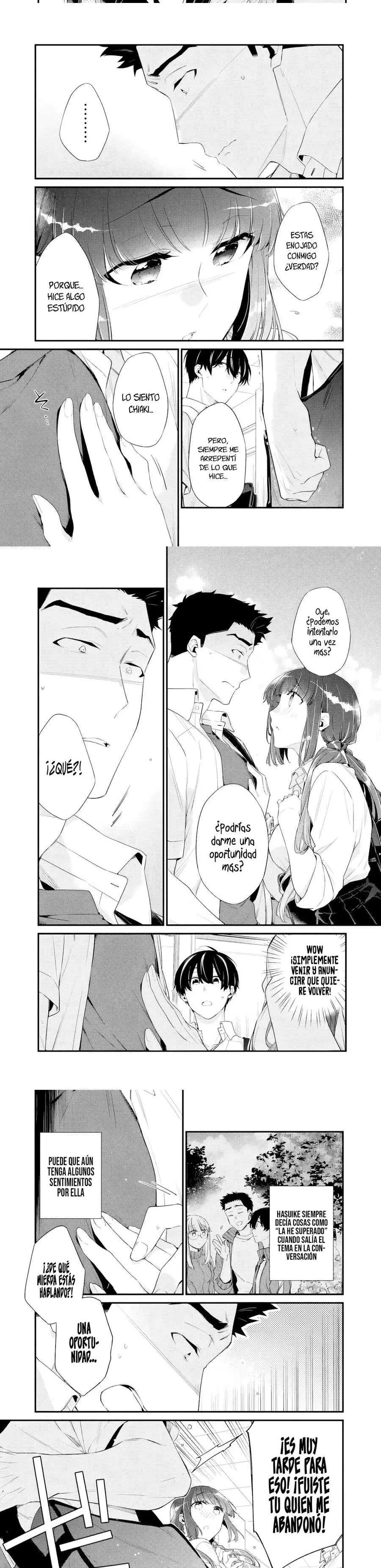 Osananajimi Kanojo no Morahara ga Hidoi n de Zetsuen Sengen Shite Yatta: Jibun Rashiku Ikiru Koto ni Shitara, Naze ka Tonari no Seki no Kakure Bishoujo kara Kokuhaku Sareta capítulo 33.1 página 4