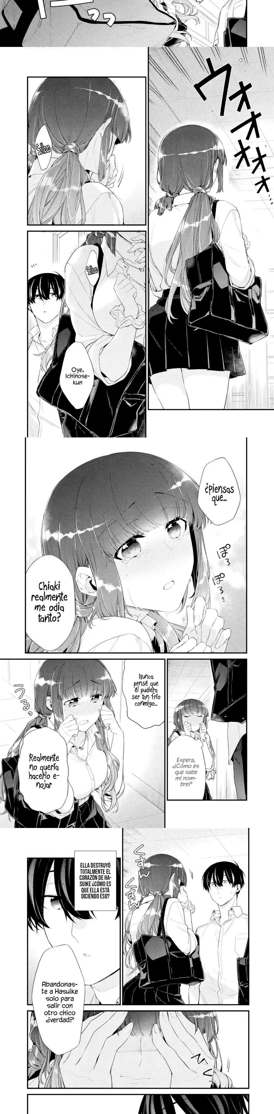 Osananajimi Kanojo no Morahara ga Hidoi n de Zetsuen Sengen Shite Yatta: Jibun Rashiku Ikiru Koto ni Shitara, Naze ka Tonari no Seki no Kakure Bishoujo kara Kokuhaku Sareta capítulo 33.1 página 5