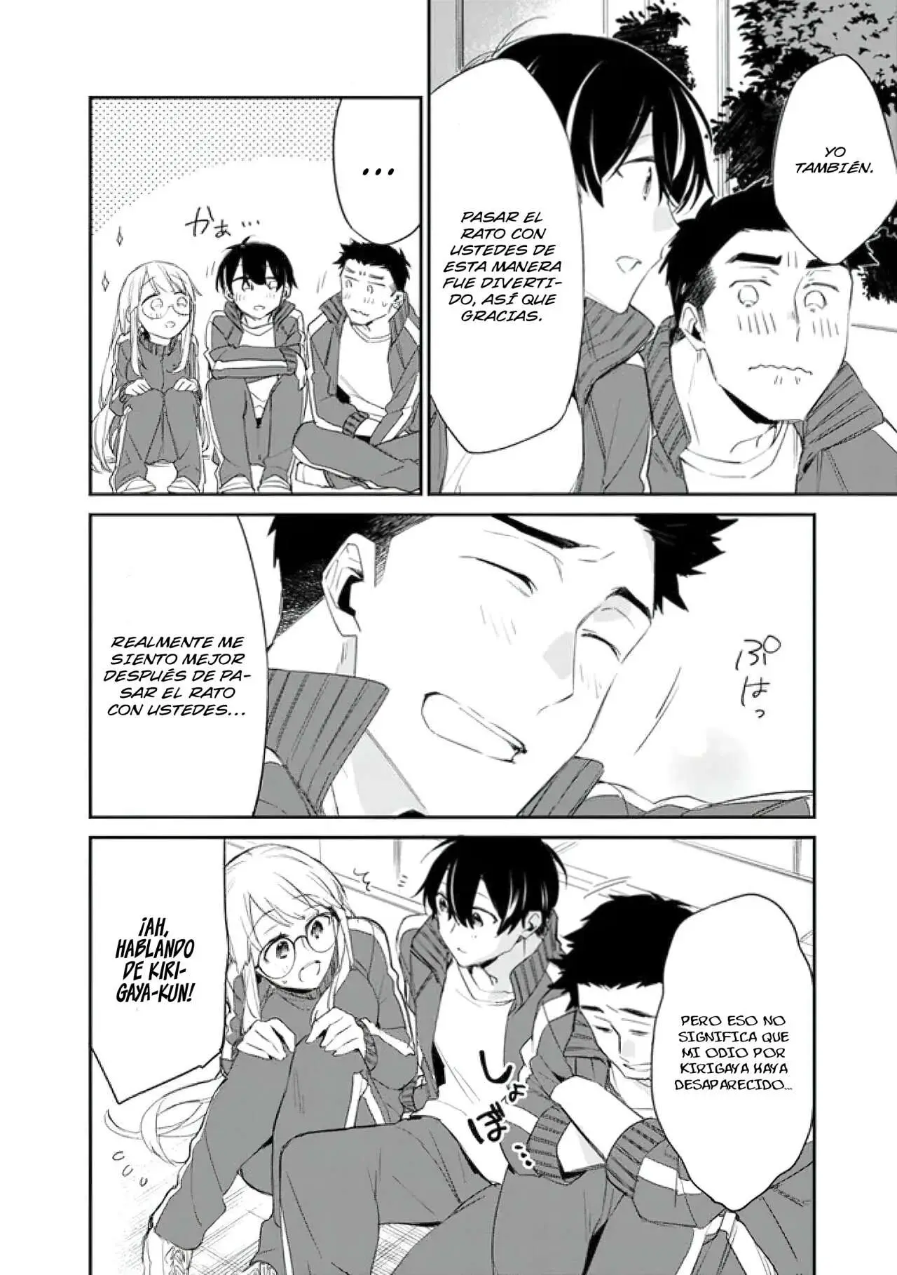 Osananajimi Kanojo no Morahara ga Hidoi n de Zetsuen Sengen Shite Yatta: Jibun Rashiku Ikiru Koto ni Shitara, Naze ka Tonari no Seki no Kakure Bishoujo kara Kokuhaku Sareta capítulo 5 página 9