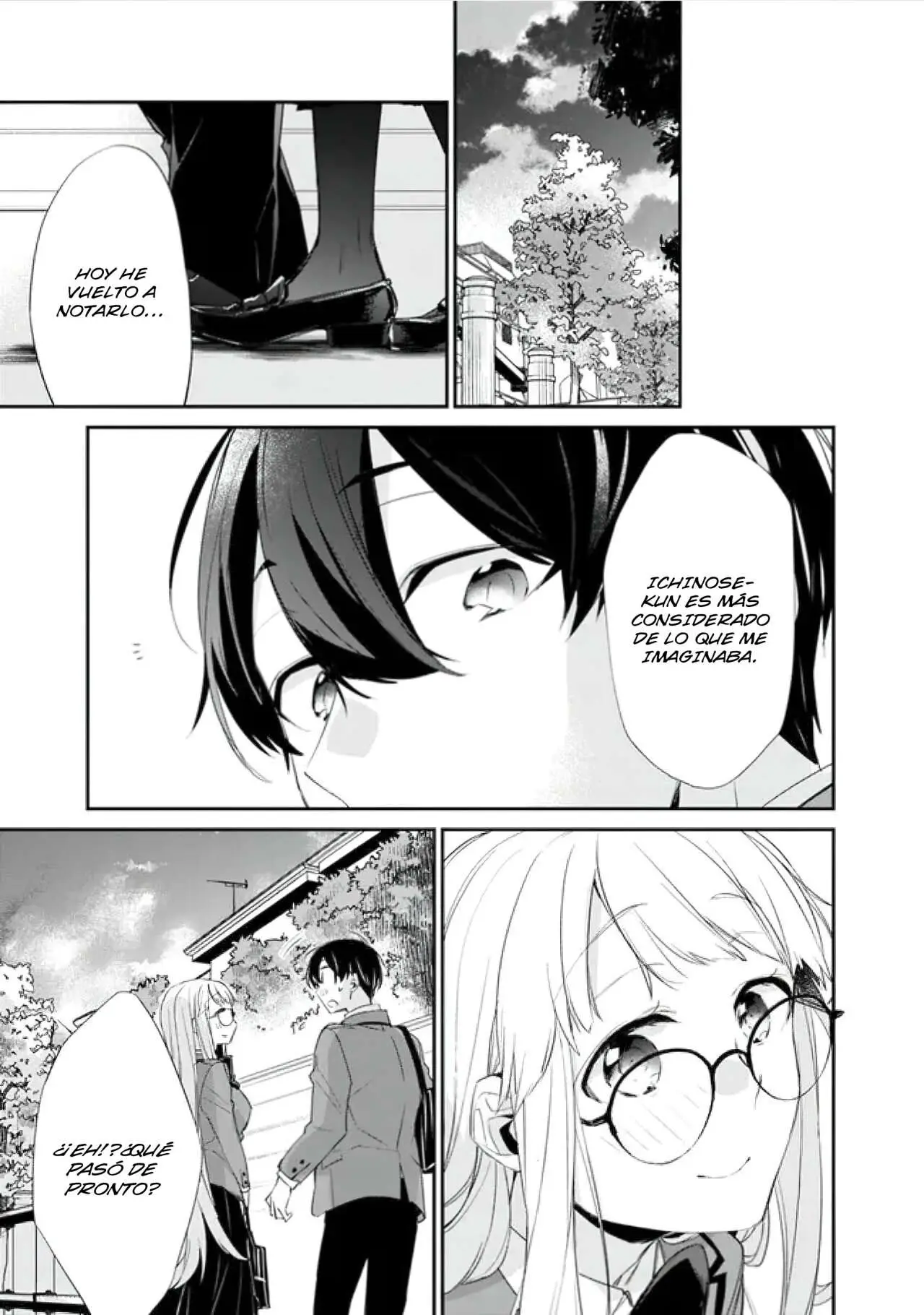 Osananajimi Kanojo no Morahara ga Hidoi n de Zetsuen Sengen Shite Yatta: Jibun Rashiku Ikiru Koto ni Shitara, Naze ka Tonari no Seki no Kakure Bishoujo kara Kokuhaku Sareta capítulo 5 página 14