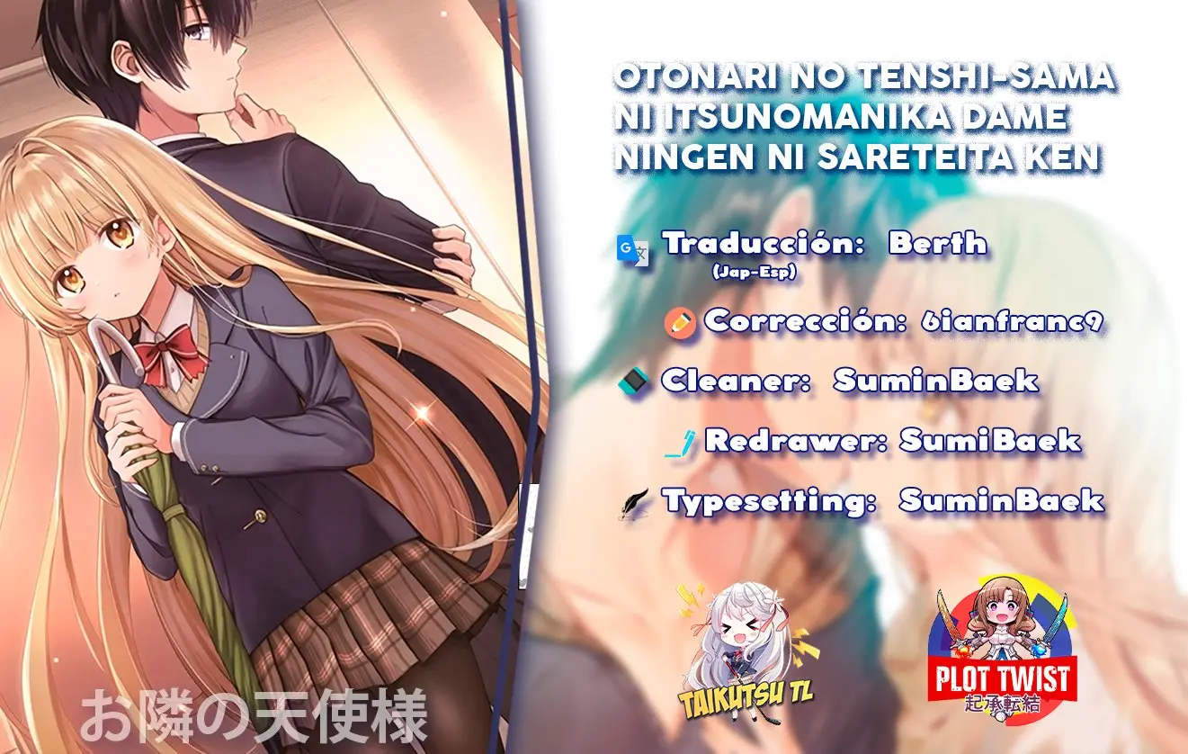 Otonari No Tenshi-sama Ni Itsu No Ma Ni Ka Dame Ningen Ni Sareteita Ken capítulo 3.2 página 1