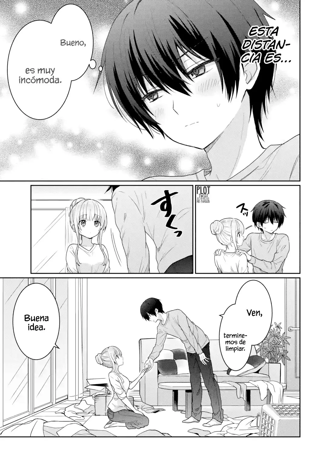Otonari No Tenshi-sama Ni Itsu No Ma Ni Ka Dame Ningen Ni Sareteita Ken capítulo 3.2 página 3