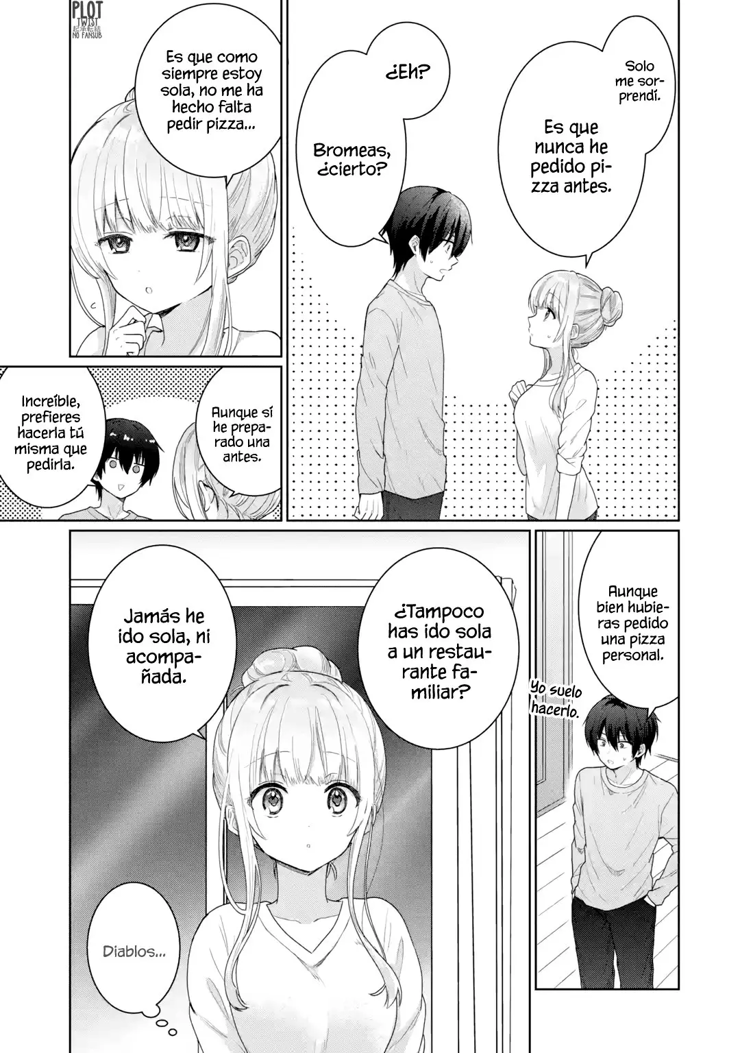 Otonari No Tenshi-sama Ni Itsu No Ma Ni Ka Dame Ningen Ni Sareteita Ken capítulo 3.2 página 9