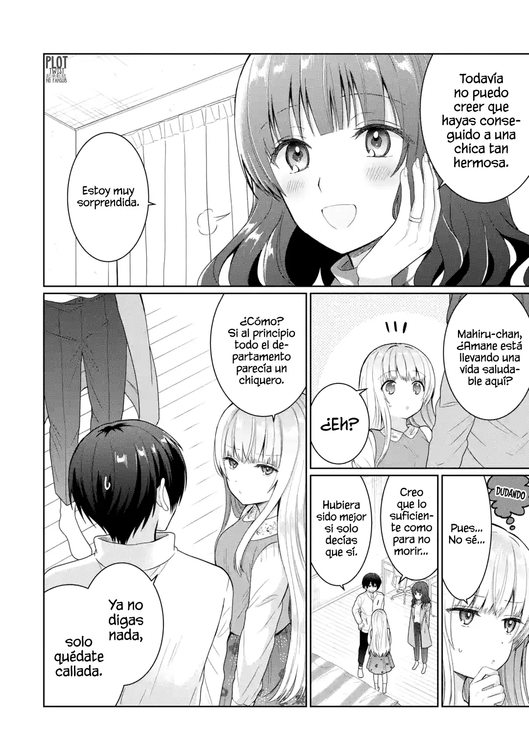 Otonari No Tenshi-sama Ni Itsu No Ma Ni Ka Dame Ningen Ni Sareteita Ken capítulo 8 página 14