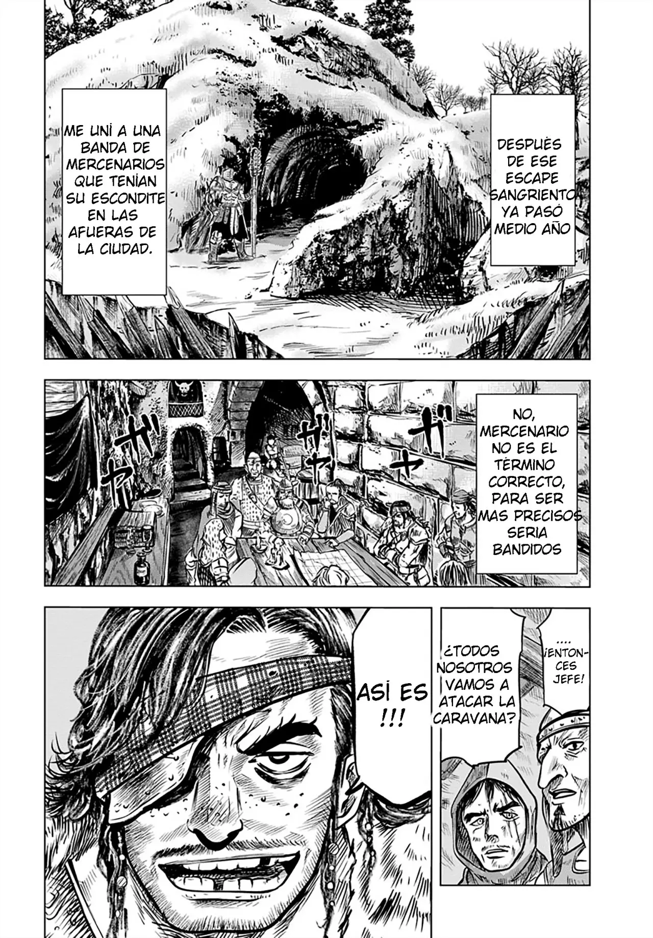 Oukoku e Tsuzuku Michi capítulo 2.1 página 10