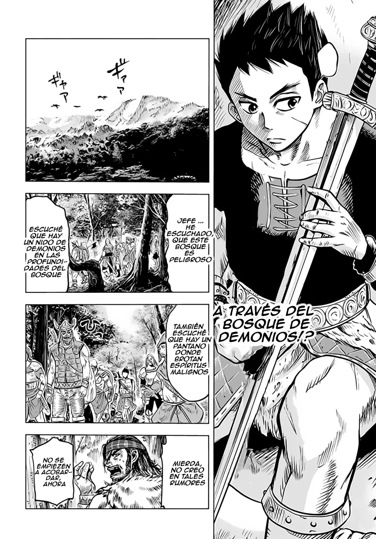 Oukoku e Tsuzuku Michi capítulo 2.1 página 12