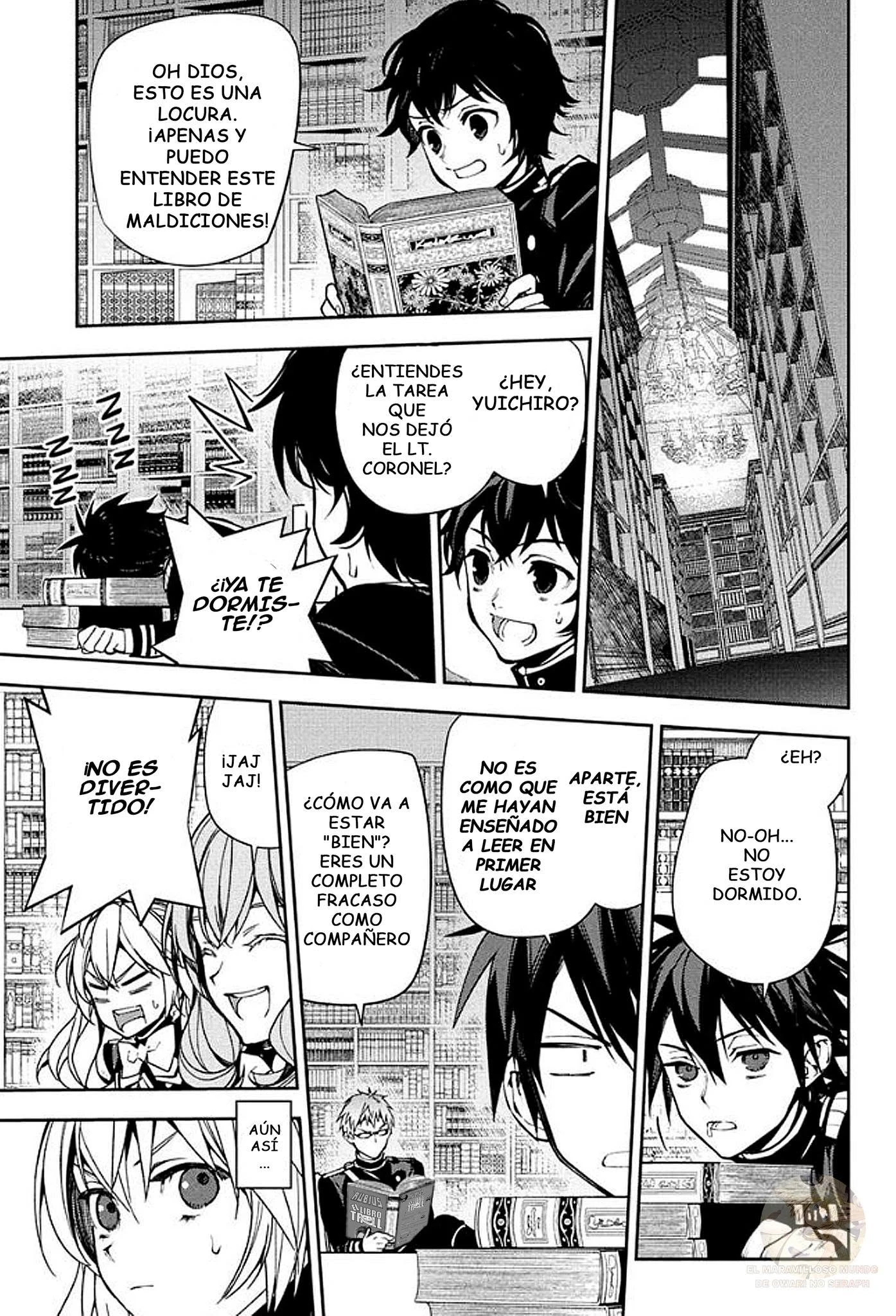 Owari No Seraph capítulo 157 página 10