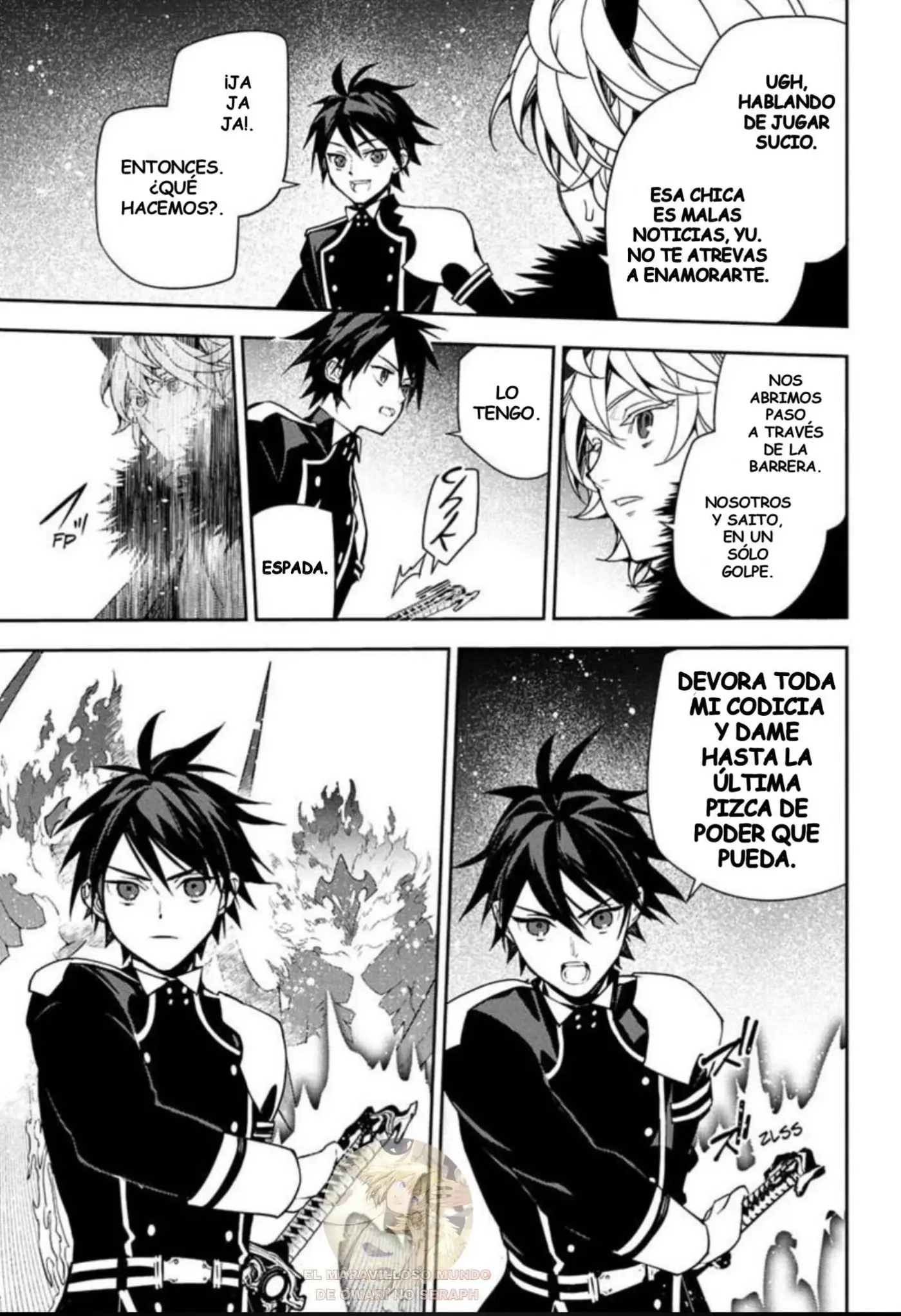 Owari No Seraph capítulo 157 página 20