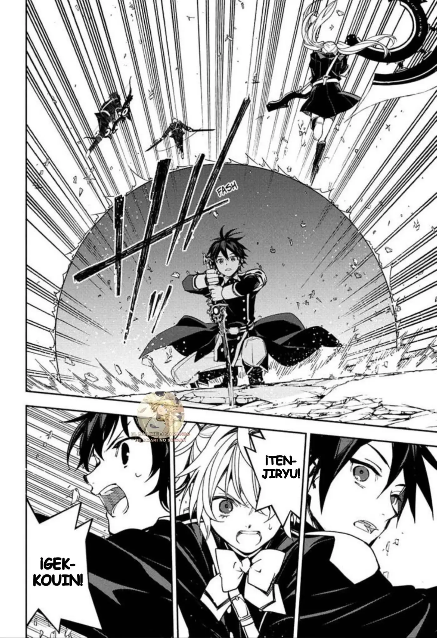 Owari No Seraph capítulo 157 página 28