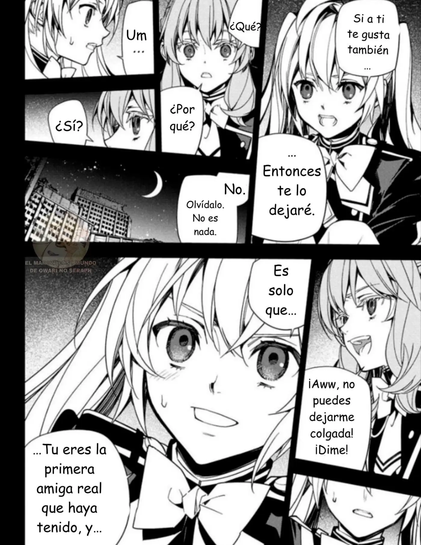 Owari No Seraph capítulo 157 página 36