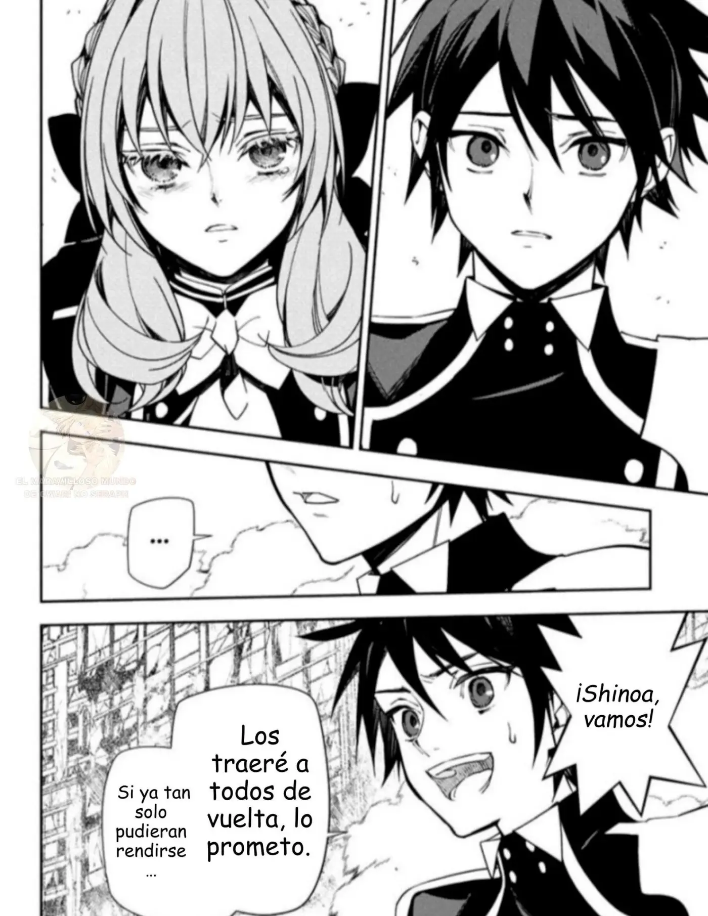 Owari No Seraph capítulo 157 página 44