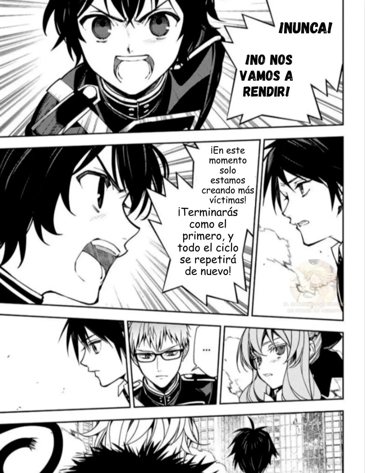 Owari No Seraph capítulo 157 página 45
