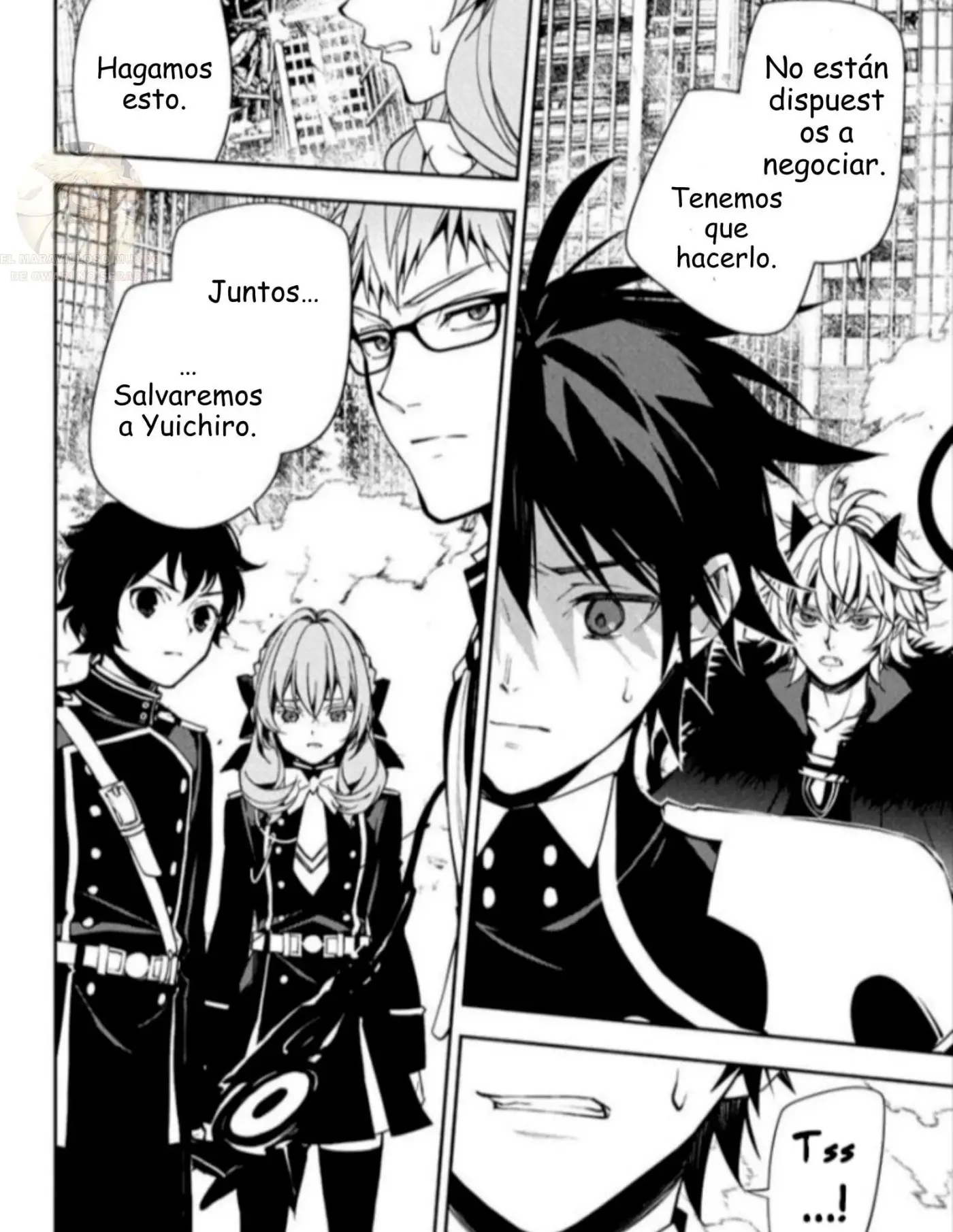 Owari No Seraph capítulo 157 página 46