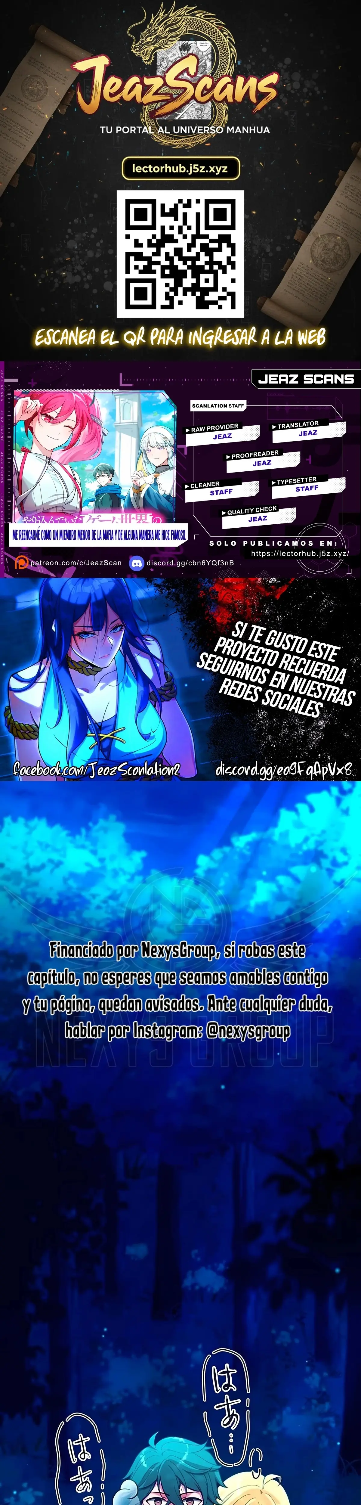 Reencarne como un villano menor en mi mundo de juego favorito! capítulo 2 página 1